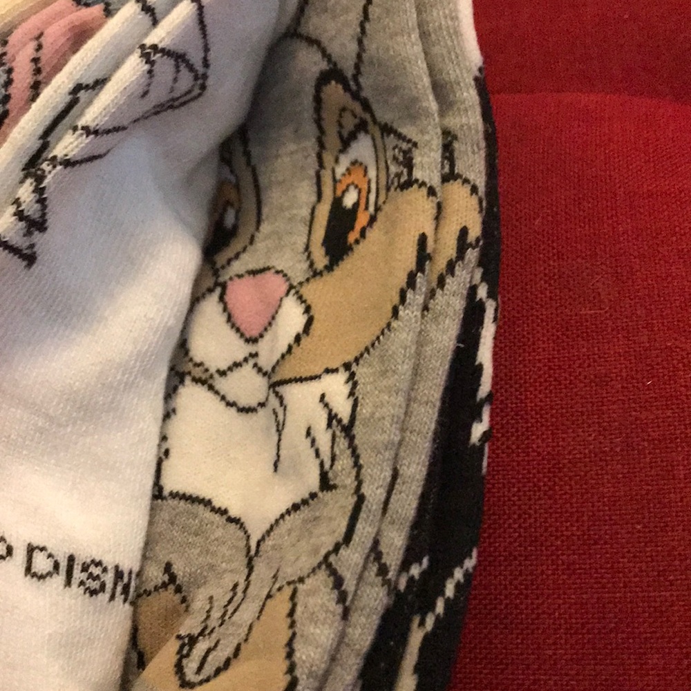 Disney socks no show 5 pairs Set 7 8 9 10 11 12 13 - Picture 5 of 8